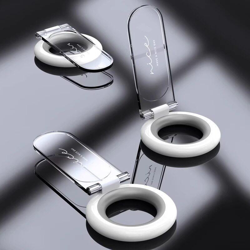 Toilet Seat Lifter Handle Ring Tool Hygienic Lid Opening BSPCTPR Material Adhesive Mount Single Unit