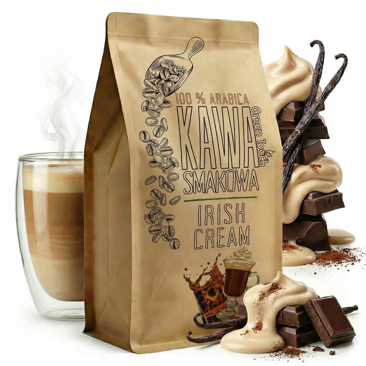 Cafea Măcinată Aromată Irish Cream 1 Kg Cu Gust de Cremă Irlandeză