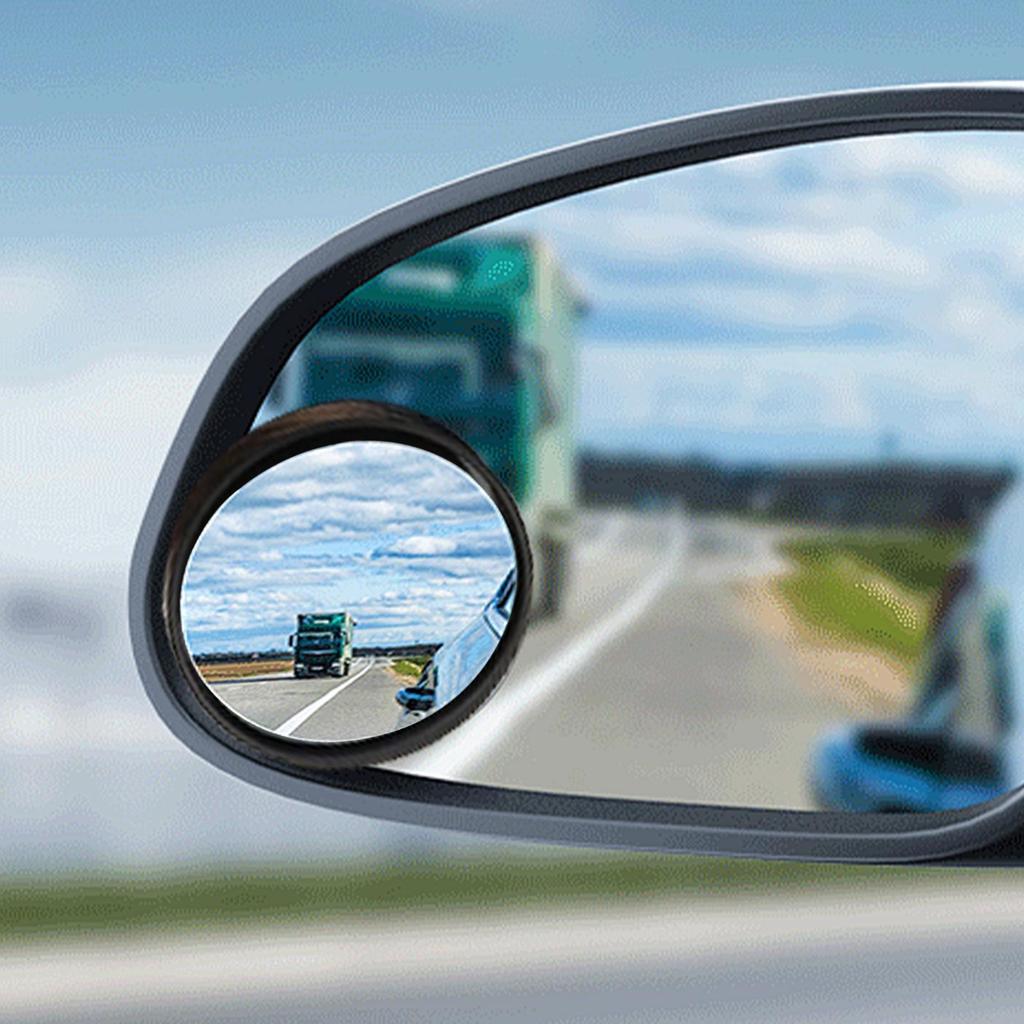 Blind Spot Mirror 360-Degree Rotation Mirror For Car Convex Rainproof Rearview Accessories Monitor For Automotive Autos SUV