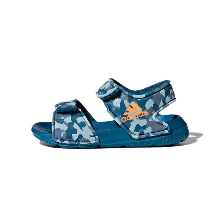 Adidas Altaswim I Lightweight Comfortable Casual Sandals Baby Sandals Blue CQ0053
