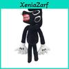 Siren Head Series Black Dog Plush Toy Crooked Neck Horror Stuffed Doll 30cm/11.8inch Height