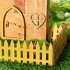 Kit Wood Ornament Doll House Dollhouse Garden Miniature Fairy Elf Door Micro Landscape Wooden Craft