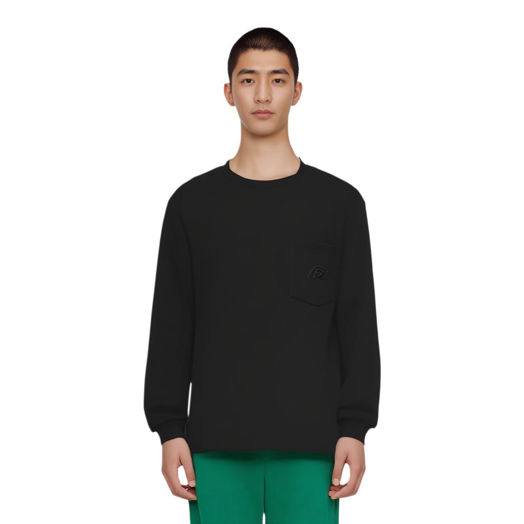 Skechers Sports Alliance Series Comfortable Versatile Fashionable Round Neck Sweatshirt Men Tops L325M070-0018
