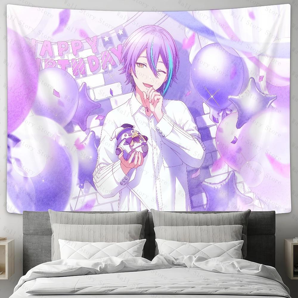 Singer KKamishiro RRui WWonderlands SShowtime flag Custom Camping Garden Decor Party Backdrops Wall Art Family Tapestry