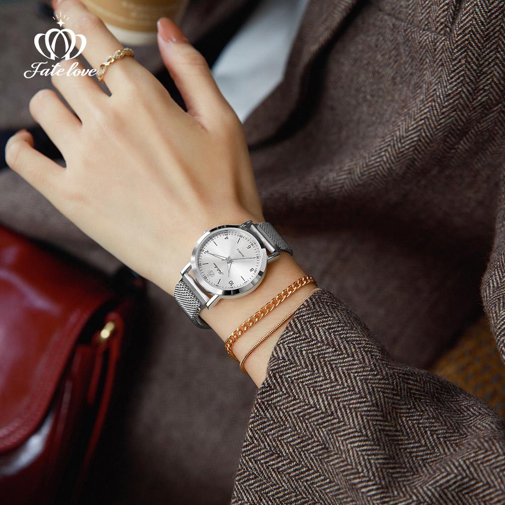 FATE LOVE Brand Women's Fashion Quartz Watch Waterproof 921