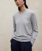 Ekoalpeu Women'S Light Grey Milo Sweater