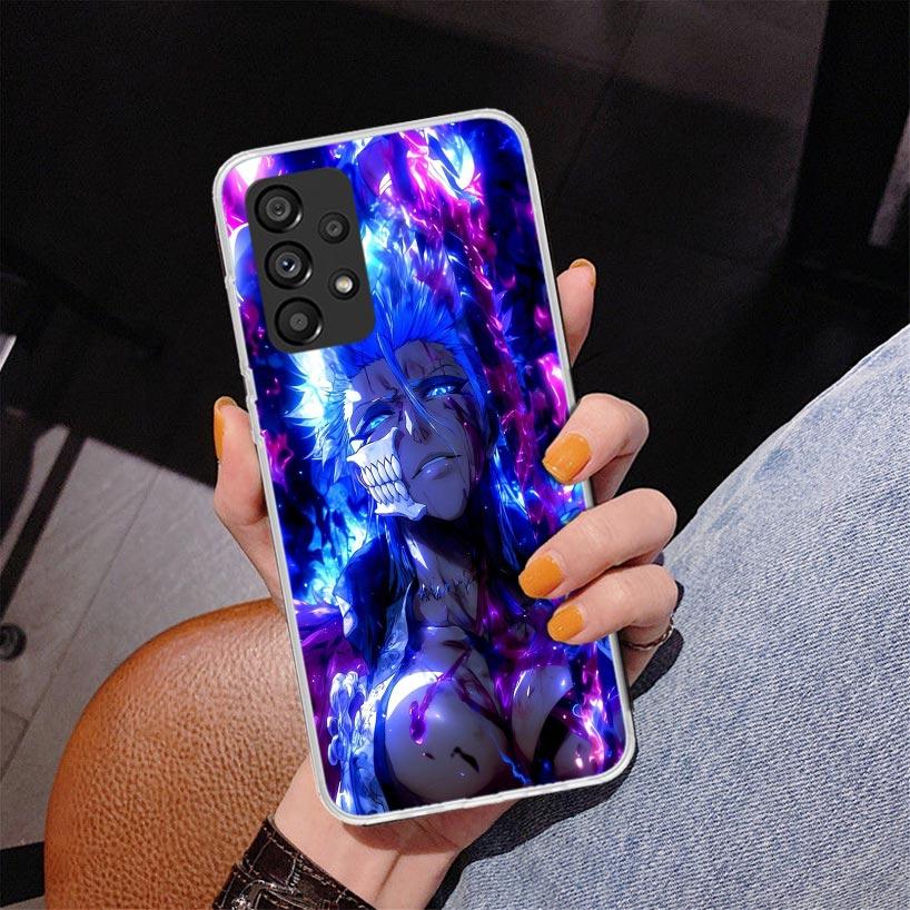 Grimmjow 6 Bleach Phone Case For Samsung Galaxy A52 A32 A22 A12 A51 A31 A50S A30S A20S A10S Note 20 Ultra 10 Plus S10 A72 A71 Ga