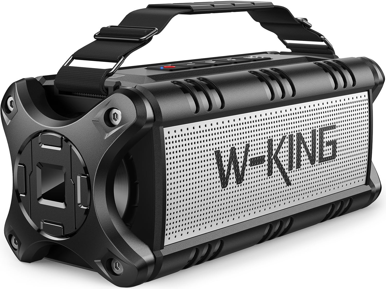 

50W Bluetooth IPX6 waterproof portable wireless speaker deep hours continuous bass unit card W-KING (90W peak) speaker, speaker, bass, [40