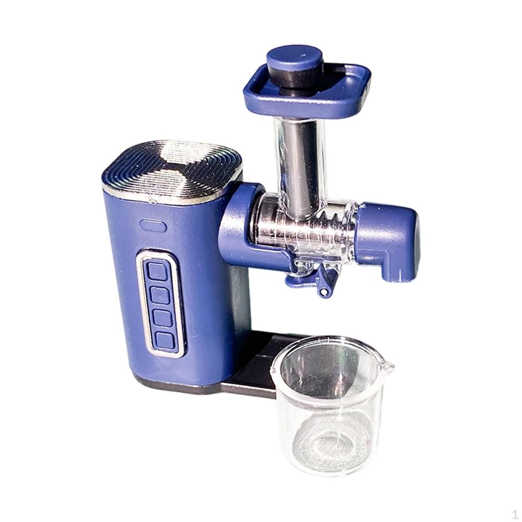 1/12 Entsafter Modell Puppenhaus Dekoration, Simulationsmöbel Kleine Küchengeräte Lebensszene für