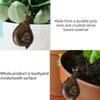 Hanging Flower Pot Snail Sculpture Decoration Resin Crafts Animal Sculpture Garden Decoration Home Decoration