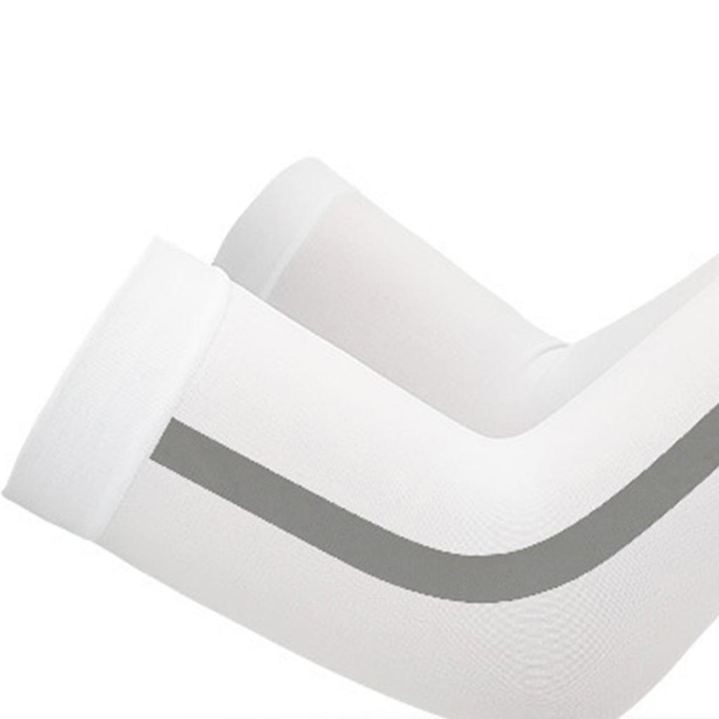 3 Pairs Ice Silk Arm Sleeves Sun Protection Compression Cooling Arm Sleeves for Summer Outdoor Men Women