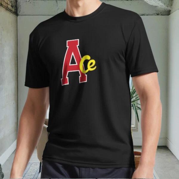 

New Ace McShane Logo Men s Black T shirt Funny Size S to 5XL XL