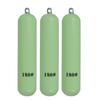 Okitsuri Honpo Fishing Tackle Glow-in-the-Dark Fishing Sinkers, Eco Version, Set of 3, Sizes 120, 150, 180, 200, and 300 (Size 180)