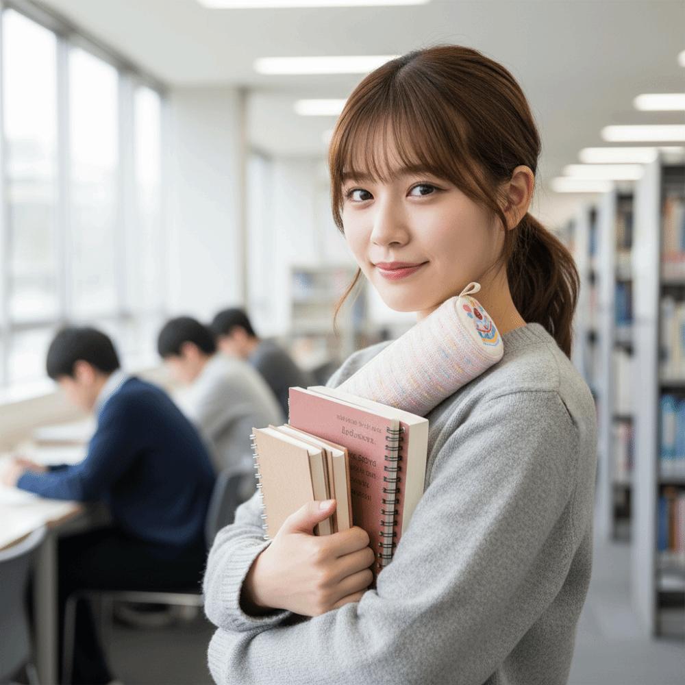 Soft Material Pencil Bag Floral Pattern Pencil Case Creative Pattern Pen Pouch School Stationery