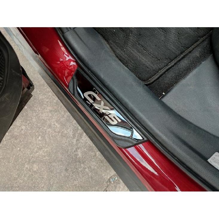 Per Mazda CX 5 Accessori Protezione Soglia Porta Piastra Antigraffio Adesivo Protezione 2025