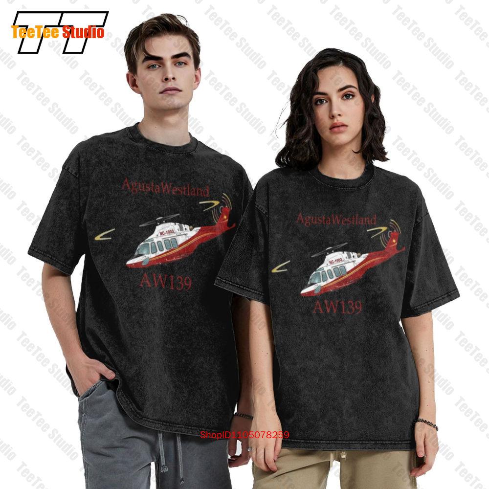 Agustawestland Aw Helicopter Oversized TShirt VOC S