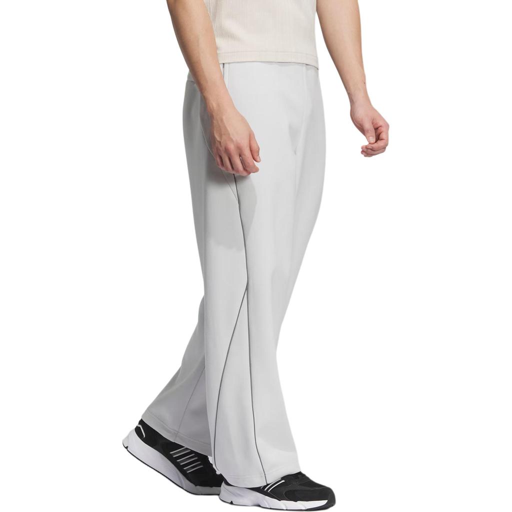 Adidas FW24 Fustl Knit Tracksuit Bottoms Series Solid Color Fashion Versatile Casual Pants Men Bottoms Gray JI8740