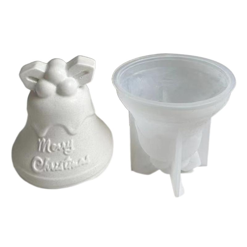 Cute Table Ornament Resin Mold Bell Aromatherapys Gypsum Mold DIY Art Festival