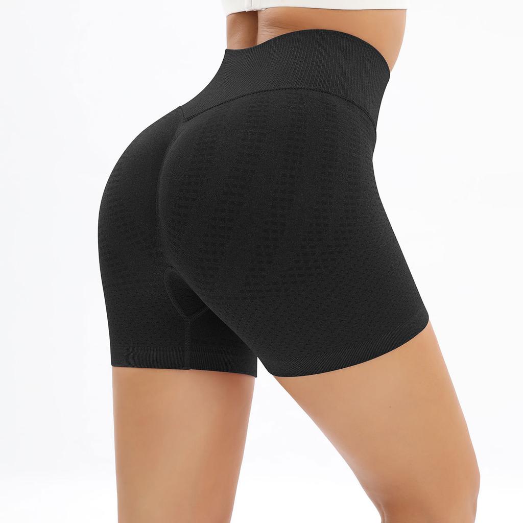 Bezešvé Booty Yoga šortky s vysokým pasem Booty Lifting Push Up Amplify šortky Ženy Gym Bag Legíny Bag Workout Fitness šortky