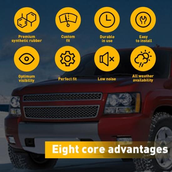 Rear Window Wiper Arm Blade And For Chevrolet Tahoe Suburban 2500 1500 2007-2013