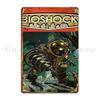 Bioshock Huge Ellonmilburn Metal Sign Plates Create Living Room Decoration Plaques Tin Sign Poster