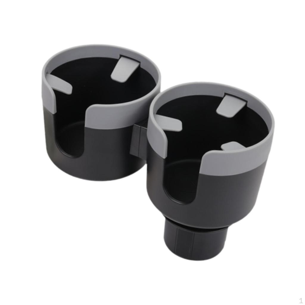 Automotive Cup Holder Extender Car Drink Double Interior Organizer Expandable