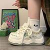 Women's Shoes Platform White Shoes 2025 Spring and Autumn New Versatile Small Fragrant Casual Board Shoes Original Star Casual Shoes Women