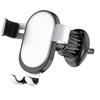 Cross-Border Aluminum Car Phone Holder for Horizontal & Vertical Screens with Gravity Induction.