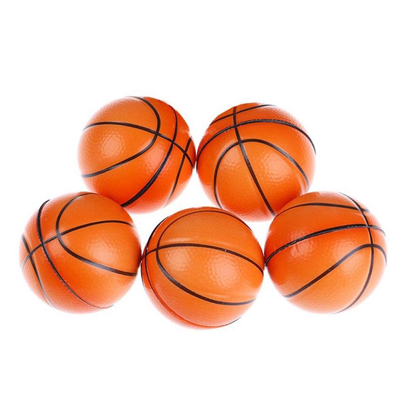 5Pcs Mini Soft Football Basketball Baseball Tennis Rugby Toy Foam Rubber Squeeze Ball Anti Stress Toy Balls Soccer Hand Exercise