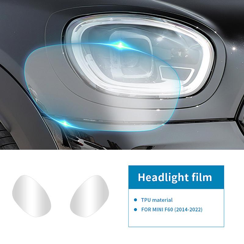 Mini Cooper F54-F60 Headlight Protection Film - TPU