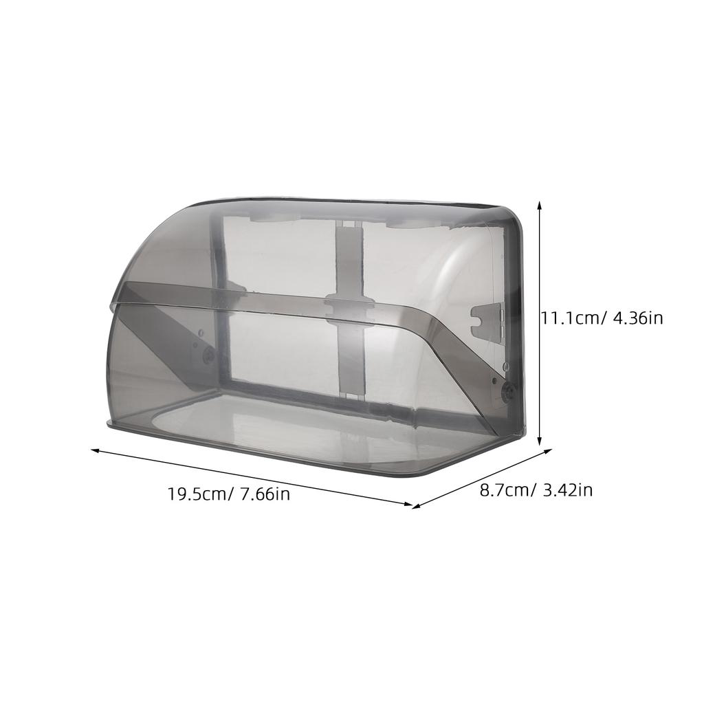 Waterproof Socket Protection Cover Dual 86 Type Heavy Duty Outdoor Plug Box for Wet Locations Bathroom Kitchen Use