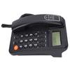 KXT2027CID Corded Telephone Caller ID Semi Hands   24 Ringtones Fixed Landline Phone with Display for   Hotel(Black )