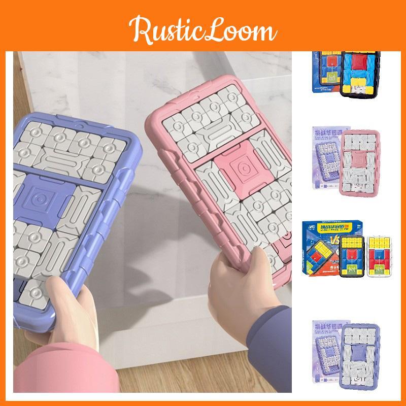 Leka Challenge Huarong Road Schiebepuzzle Spielzeug Magnetisches Brett Für Logiktrainingsspiel für Kinder