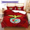 S.L. Set Copripiumino Trapuntato Benfica Copripiumino Federa Decorazione per la Casa Regalo di Compleanno (1 * copripiumino + 2 * federa, senza nucleo)