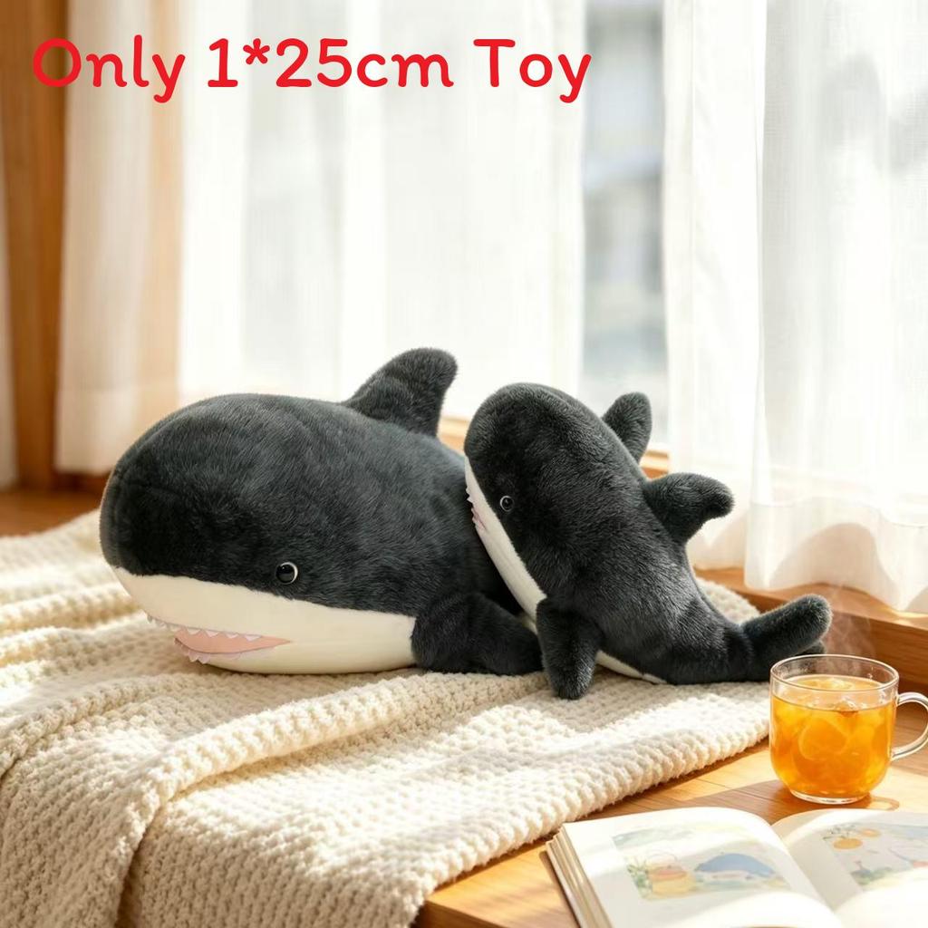 Ocean Series Plush Shark Toy With Soft Short Plush For Kids And Collectors