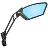 MEACHOW Bicycle Rearview Adjustable Round Glass Type TETRA Mirror, Mirror, (Blue Mirror, Right)
