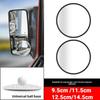 2Pcs HD Glass Car Blind Spot Mirror 360 Degree Adjustable Reversing Auxiliary Mirror  Vehicle
