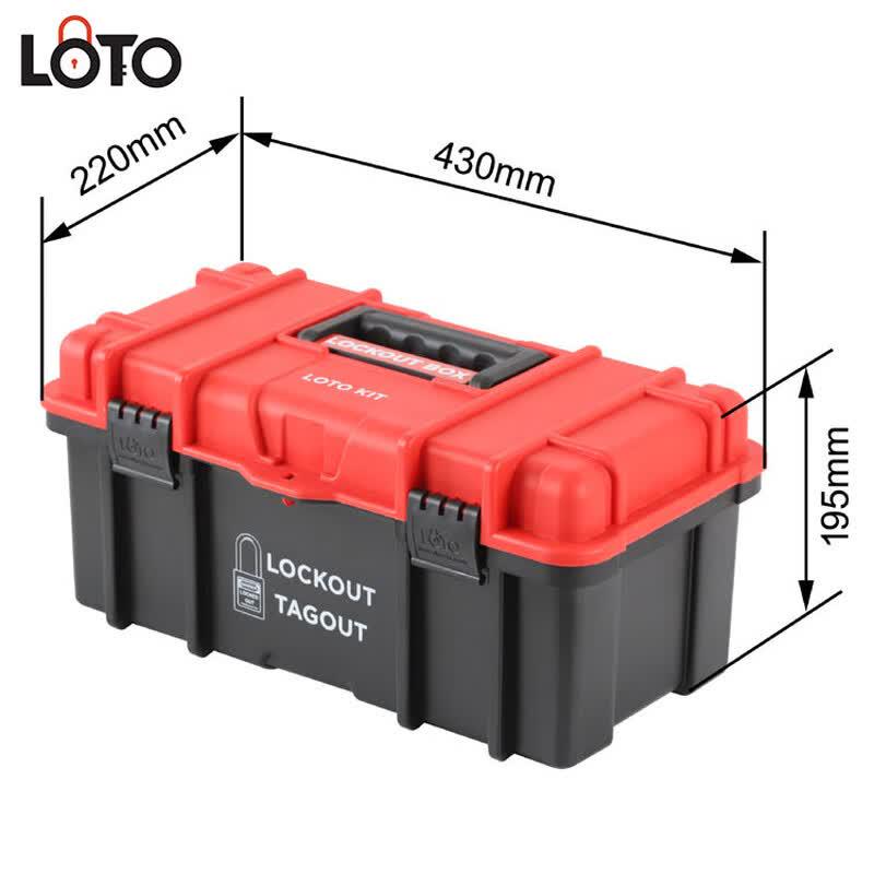 Kit de Candado de Seguridad Portátil LOTO Estación de Trabajo