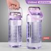 Water bottle, summer new large-capacity sports water cup, heat-resistant dual spout, drop-resistant water bottle, portable fitness high-profile cup
