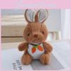 Peluche Lapin Douce et Câline pour Enfants Adorable Animal en Peluche Jouet Cadeau