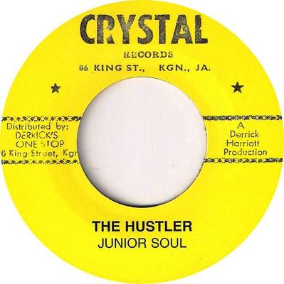 7-Zoll-Schallplatte JUNIOR SOUL The Hustler NONE Crystal Records 2012 UK Reggae Ska Dub Gebraucht