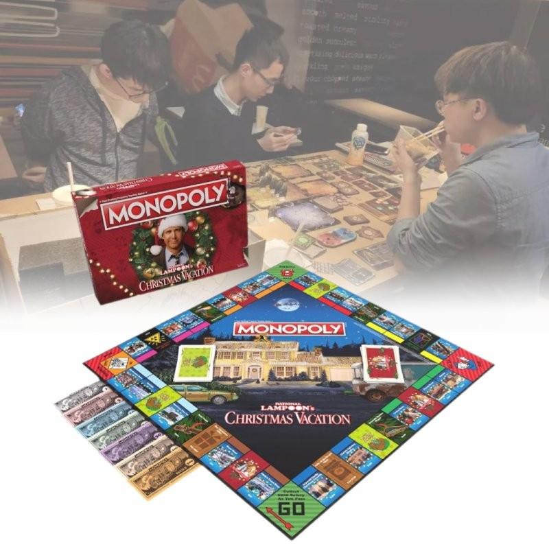 Lampoons Monopoly National Christmas Vacation Cards Board Games Activity Party
