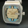 GENUINE VINTAGE RICOH R31 AUTOMATIC JAPAN MENS GOLDEN COLOR DIAL WATCH a705512-1