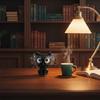 3D Print Cat Glasses Display Stand Non-slip Cat Ornaments Eyeglass Show Holder  Home Decorations