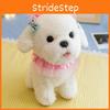 Doll Cute Puppy Lace Plush Toy Children Birthday Holiday Gift Girl Bed Doll