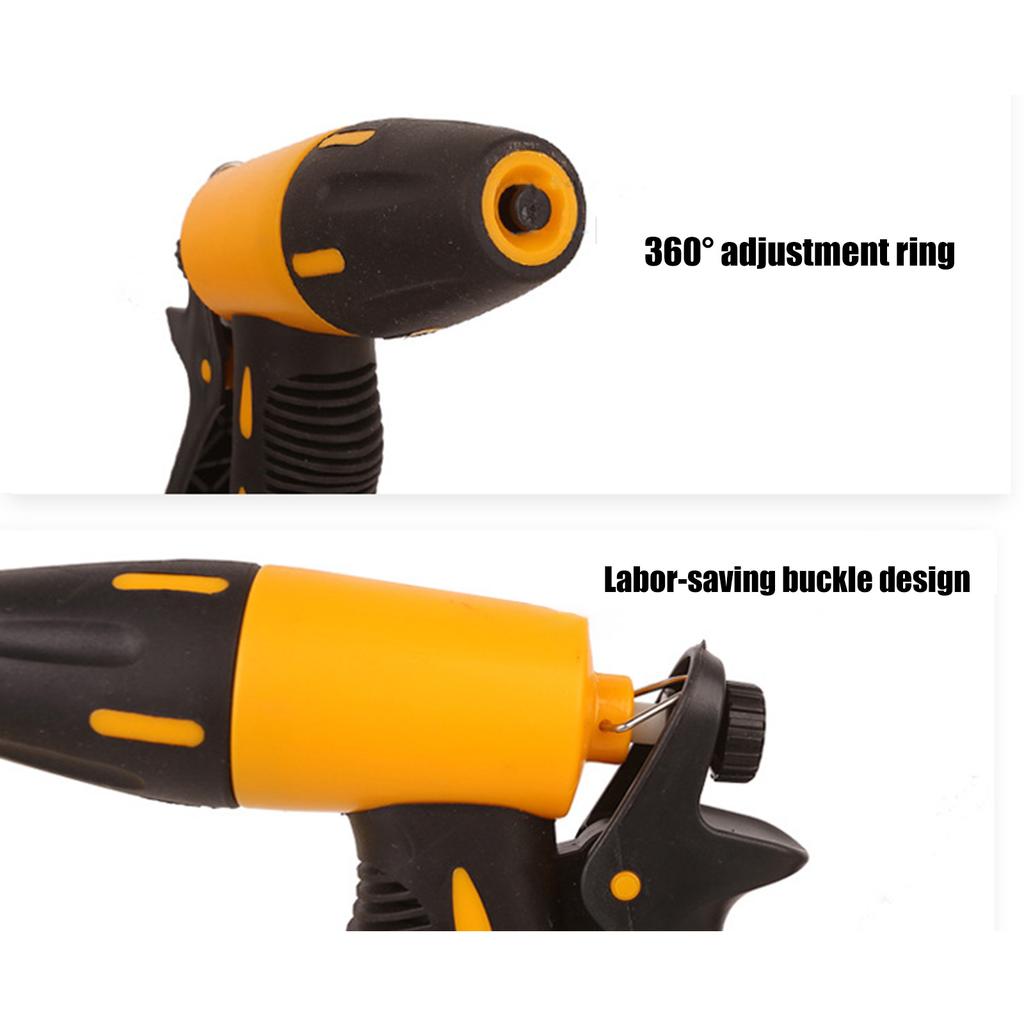4 Pcs Portable Water Gun High-Pressure Car Wash Gun Adjustable Cleaning Car Wash Machine Garden Watering Gun
