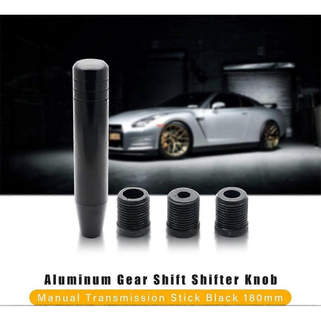 Shifter Universal Aluminium Manual Shifter 5 Speed (18CM Aluminium Shifter, Black)