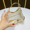Light Luxury Evening Banquet Bag Temperament Ladies Clutch Bag Retro Wrist Bag  Women