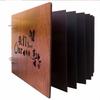 Photo Album Black Pages 8 Inch Wood Scrapbook DIY for Valentines Baby Lovers Anniversary Day Birthday Christmas Gift