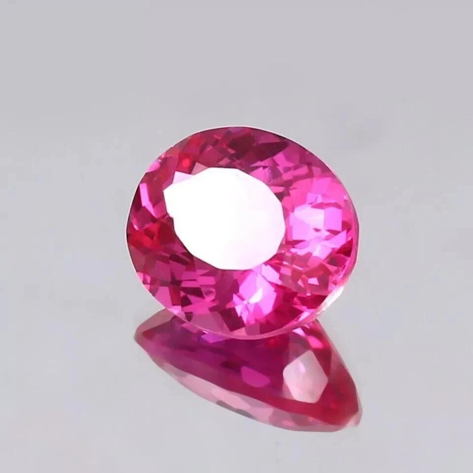 Stunning Awesome Ceylon Pink Sapphire Oval Natural 10-12 Ct Certified Gemstone